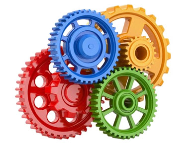 Plastic Injection Moulding Gears and Cogs Components